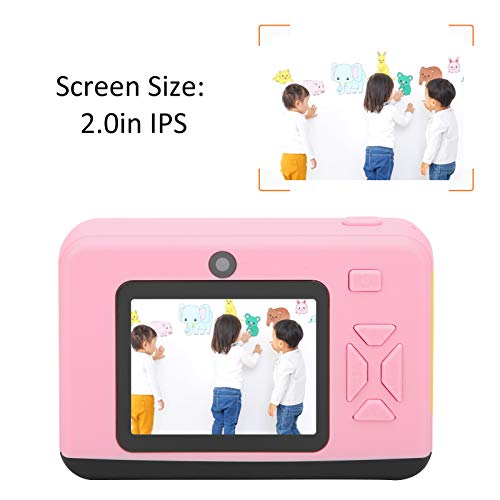 Small Camera, IPS Screen Mini 20MP Children Camera for Taking Photos for Recording Videos(Pink)