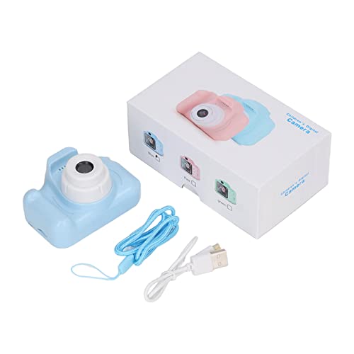 Cute Kids Camera, Kids Camera 400mAh Blue for Indoor for Outdoor
