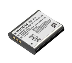 ricoh db-110 rechargeable li-ion battery gr series wg6 g900 theta x