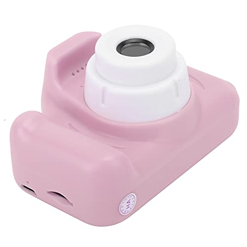 FOSA Mini Digital Camera Cartoon Video Camera, Portable Kids Camera Children's Digital Camera Photo Video Recorder Camera 1080P HD Camera for Birthday, Christmas and New Year Gifts(Pink 32GB)