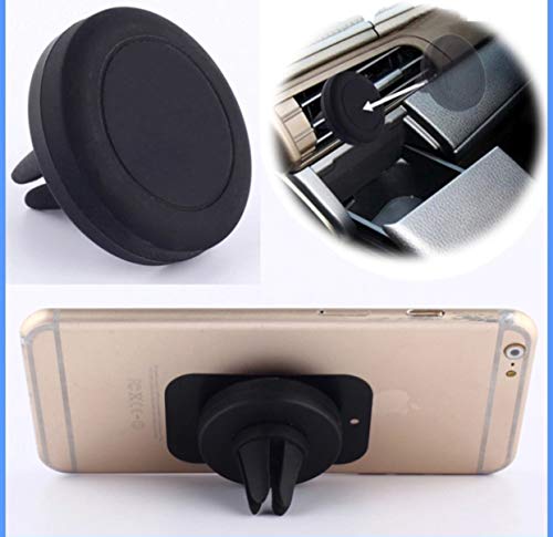 Universal Air Vent Magnetic Car Mount Phone Holder with Ultra Strong Magnetic Hold and Snap Grip