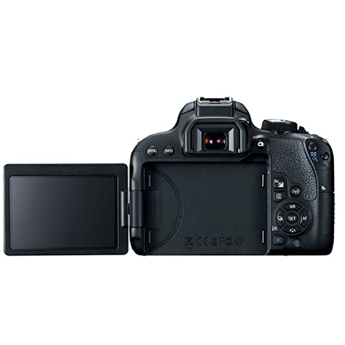 Canon EOS 800D Rebel (T7i DSLR) Camera (Body Only) + Al’s Variety Accessories Includes: 2X 64GB Memory + Case + Tripod + Grip Pod + HDMI Cable + More (22pc Bundle) (Renewed)