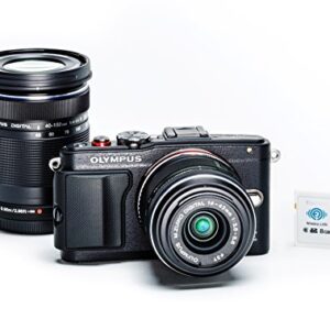 Olympus PEN E-PL6 Two Lens Kit + FlashAir Memory Card