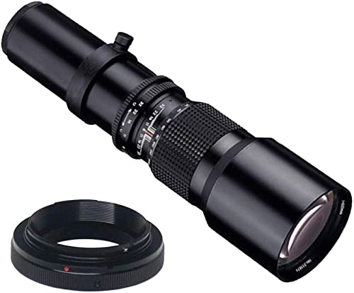 Nikon D5600 DSLR Camera with AF-P DX NIKKOR 18-55mm f/3.5-5.6G VR + AF-P DX NIKKOR 70-300mm f/4.5-6.3G ED + 500mm Preset Lens and Basic Travel Kit (Renewed)