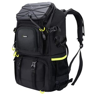 endurax extra large camera dslr/slr backpack for outdoor hiking trekking with 15.6 laptop compartment