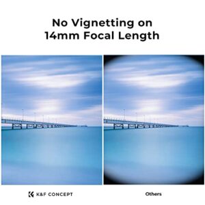 K&F Concept 77mm ND1000 (10-Stop Fixed Neutral Density Filter) ND Lens Filter, 28 Multi-Layer Coatings Waterproof Scratch Resistant Super Slim for Camera Lens (Nnao-X Series)