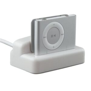 skypia usb hotsync & charging dock cradle desktop charger applicable with apple ipod shuffle 1st 2nd generation mp3 player