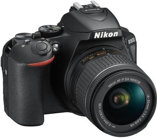 Nikon D5600 DSLR Camera with 18-55mm VR Lens Bundle (1576) + Accessory Kit Including 64GB Memory, UV Filter, Camera Case & More (Renewed)
