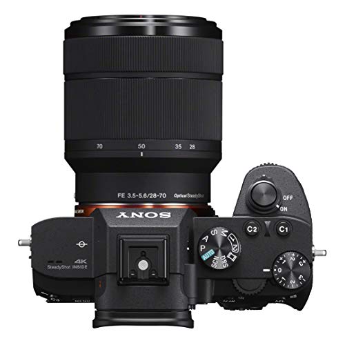 Sony ILCE-7M3KB a7III Full Frame Mirrorless Camera with Lens Kit SEL2870 FE 28-70mm F3.5-5.6 OSS Bundle Including Sony LCSU21 Carrying Case + 64GB Memory Card + Deco Gear Accessories