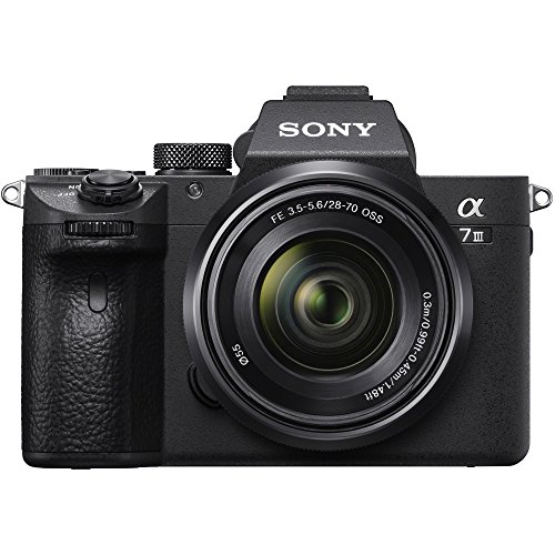 Sony ILCE-7M3KB a7III Full Frame Mirrorless Camera with Lens Kit SEL2870 FE 28-70mm F3.5-5.6 OSS Bundle Including Sony LCSU21 Carrying Case + 64GB Memory Card + Deco Gear Accessories