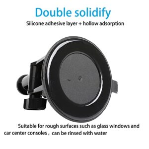 PellKing Action Camera Suction Cup Mount with Adhesive Pad for Car Dashboard Vehicle Windshield & Window Holder Compatible with GoPro Hero 11 10 9 8 7 6 4 5, DJI Osmo Action 2 3, Akaso, Insta360 etc