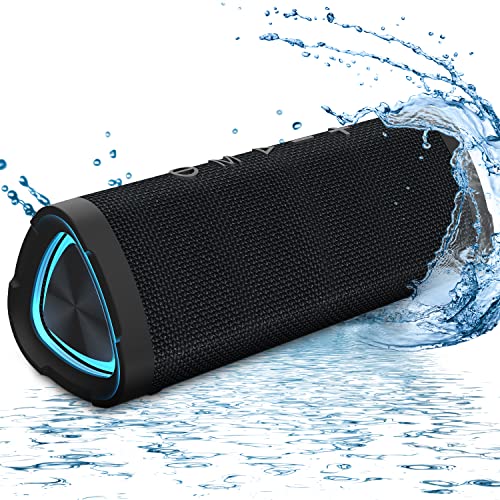 Vanzon Bluetooth Speakers V40 Portable Wireless Speaker V5.0 with 24W Loud Stereo Sound, TWS, 24H Playtime & IPX7 Waterproof, Suitable for Travel, Home&Outdoors