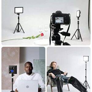 Switti LED Video Light Lighting Kit, Dimmable Bi-Color Panel Light with Stand for Photography/Live Streaming/YouTube/Video Conference|3200K-5600K, CRI95+