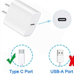 iPhone 14 Fast Charger Block [2 Pack] Cube 20W USB C Wall Charger PD Charger Fast iPhone Charging Type C Wall Charger Plug Adapter Box Brick for iPhone 13/13 Mini/13 Pro Max/12/11/SE/XR/iPad Pro/Mini