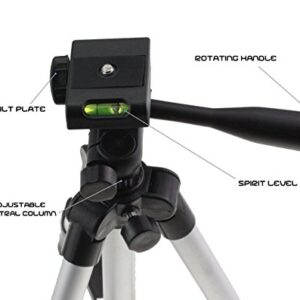 Navitech Lightweight Aluminium Tripod Compatible with The Olympus OM-D E-M1 Mark II