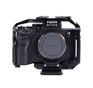 Tilta Full Camera Cage for/Compatible with Sony a7 IV - Black Full Camera Cage for/Compatible with Sony a7 IV – Black