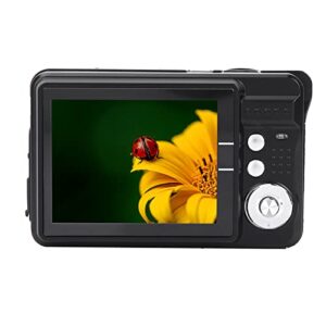 RvSky Photography Accessories 2.7 Inch Screen 1080P HD Children Toy Digital Video Camera Kids with Battery(黑色)