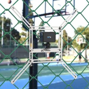 Phone Fence Mount for iPhone, Phones, GoPro, Chain Link Fence Mount for Recording Baseball/Softball/Tennis(Mini)