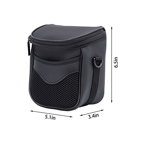 FOSOTO High Zoom Digital Camera Case Bag Compatible for Nikon Coolpix L340 B500 L330 L830 L840 L32 V3 V2 J5,Canon Powershot SX530 SX540 SX510 HS,Fuji S8650 S8600,Panasonic Lumix LZ40 LZ30 - Black