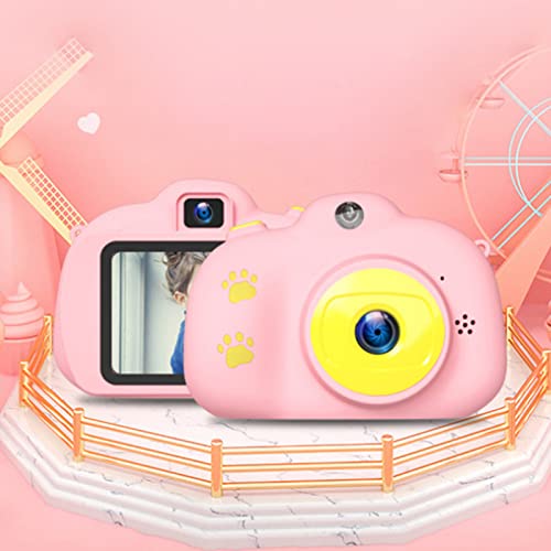 #p25Cm4 2 0 Inch Cartoon Digital Camera Hd 1080P Anti Fall Front and Rear Dual Head Camera Children's Photo Toy Birthday Gift