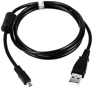 maxllto usb cable for nikon coolpix s2600 s2500 s3000 s3200 s4300 s6100, extra long 5ft 2in1 usb data sync-charge charging cable cord for nikon coolpix s2600 s2500 s3000 s3200 s4300 s6100 camera