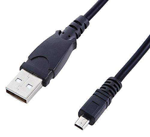 MaxLLTo USB Cable for Nikon Coolpix S2600 S2500 S3000 S3200 S4300 S6100, Extra Long 5ft 2in1 USB Data SYNC-Charge Charging Cable Cord for Nikon Coolpix S2600 S2500 S3000 S3200 S4300 S6100 Camera