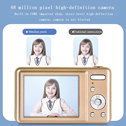 2.7-inch Ultra-high Definition Digital Camera 48million Pixe-l Camera Self Timer Anti-shake Camera Card Camera Anti-falling HD Camera