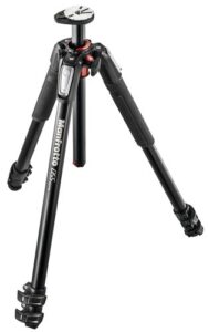 manfrotto 055 aluminum 3-section tripod with horizontal column (mt055xpro3),black