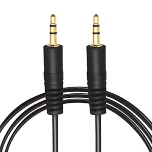 grenf 3.5mm male to male stereo audio cable for headphones car home stereo speakers tablet compatible iphone ipad ipod echo more – 3ft