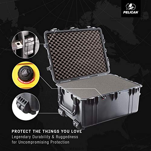 Pelican 1630 Camera Case with Foam (Black), 1630-000-110