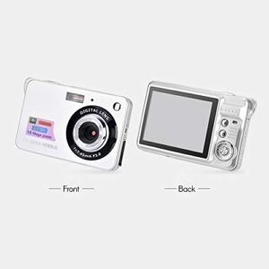 Andoer Digital Camera Mini Pocket Camera 18MP 2.7 Inch LCD Screen 8X Zoom Smile Capture Anti-Shake with Battery