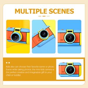 Mobestech Digital Camera Digital Camera Kids Camera Digital Children Cameras Kids Selfie Camera Mini Video Camera Pocket Camera Children Birthday Gift Without Small Camera Kid Toys