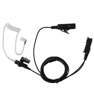 klykon xpr3300e earpiece, 2 wire surveillance security acoustic tube eeapiece headset ptt mic for motorola xpr3300e xpr3500 xpr3500e xpr3000 xpr3300 walkie talkie 2 way radio