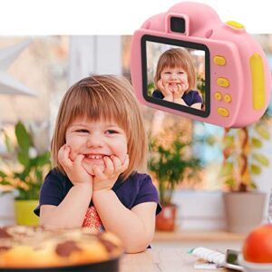 digital camera for kids boys and girls front and rear dual head camera 2.0-inch children’s camera electronic mini camera ideal gift