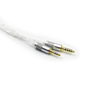 NewFantasia 4.4mm Balanced Male to 3.5mm 1/8" TRS Stereo Male Audio Cable Compatible with Sony WM1A, NW-WM1Z, PHA-2A, ZX300A and for Home Stereos, Car Stereos, Speaker