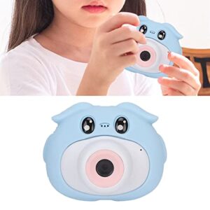 2.0 Inch Kids Camera, 1080P HD Multifunctional Children Digital Video Camera, IPS LCD Screen Portable Digital Camera, Front and Back 2000W Dual Cameras, Self Auto Focus Photo Taking