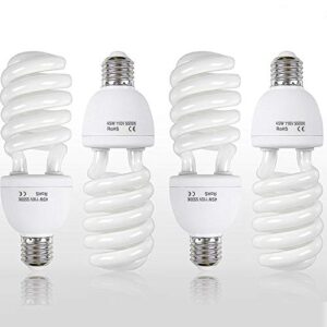 slow dolphin photo cfl full spectrum light bulb,4 x 45w 5500k cfl daylight photography photo video studio lighting(4 packs)