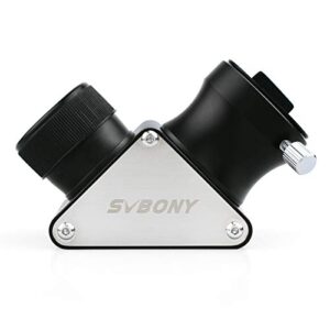 svbony 1.25 inches 90 degree dielectric mirror diagonal fully metal for refracting telescope eyepiece lens for astronomical visual astrophotography