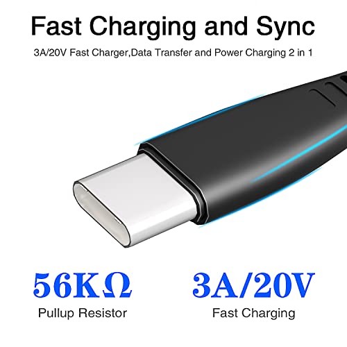 6ft USB C to USB C Cable,60W USBC to Type C Charger Cord for Samsung Galaxy S22/S22 Plus/S22 Ultra/S23/S21 FE 5G/20/S20+/S20 Ultra,Note 20/20Ultra/10/10+,A53 5G/A23 5G/A13 5G,Fast Charge Charging Wire