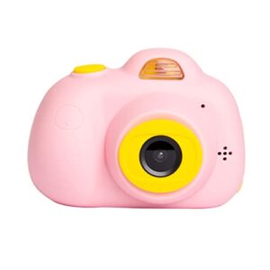 generic kid camera set mini digital camera child sports camera toys video recorder kid birthday gifts photography props for boy girl ( pink )