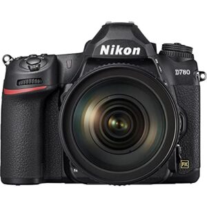 nikon d780 fx-format dslr camera w/nikkor 24-120mm f/4g ed vr lens – refurbished u.s.a.