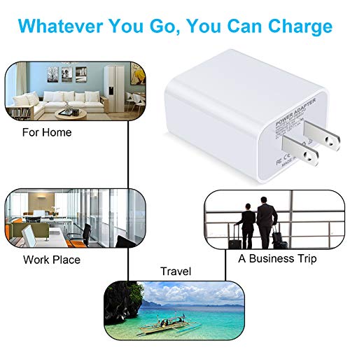 USB C Charger, 20W PD Power Adapter 2pcs USB C Box Block Brick Plug Fast Charging Base Cube for iPhone 14/13/13 Pro/12 Mini/11 Pro Max XR XS X SE 8 Plus Samsung Galaxy S22 S21 S20 Note 20 Ultra Pixel