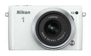 nikon 1 s2 digital camera with 1 nikkor 11-27.5mm f/3.5-5.6 lens (white)