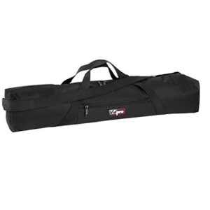 vidpro tc-22 zippered carrying case 22″ long with shoulder strap and carry handle for scopes tripods and light stands and other equipment