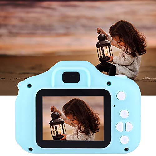 MooBreeze Cute Cartoon Digital Video Camera for Kids, 2" Screen, Mini Children Toy Camera, USB Power Supply