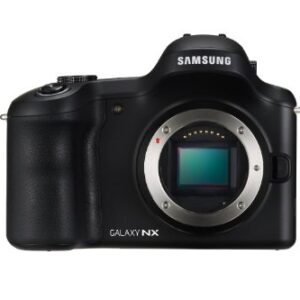 Samsung Galaxy NX EK-GN120ZKZXAR Galaxy Wireless Smart Android 4G 20.3MP Camera (Body Only) (Black)