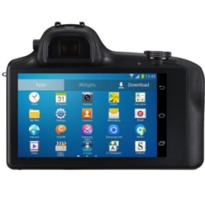 Samsung Galaxy NX EK-GN120ZKZXAR Galaxy Wireless Smart Android 4G 20.3MP Camera (Body Only) (Black)