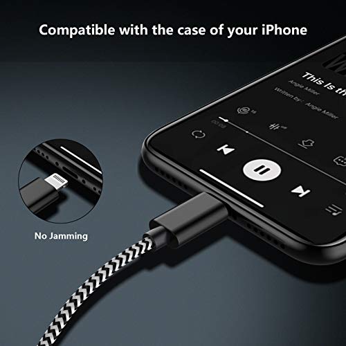 Headphone Aux Adapter Cord 6.6ft for Apple MFi Certified Lightning to 3.5 mm Headphone Jack Converter Male Car Aux Stereo Audio Cable Compatible with iPhone 13 13 Pro 12 12Pro Max 11 Pro SE XR Xs 8P