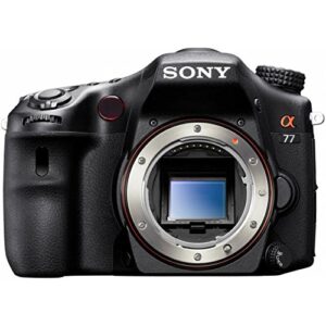 Sony Alpha SLT-A77 Translucent Mirror Digital SLR Camera with 18-135mm Lens
