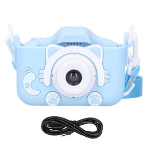 kids camera digital camera for children selfie camera portable children toy camera toddler camera gifts toddler video recorder photography for child age 3 4 5 6 7 8 year old(blue)